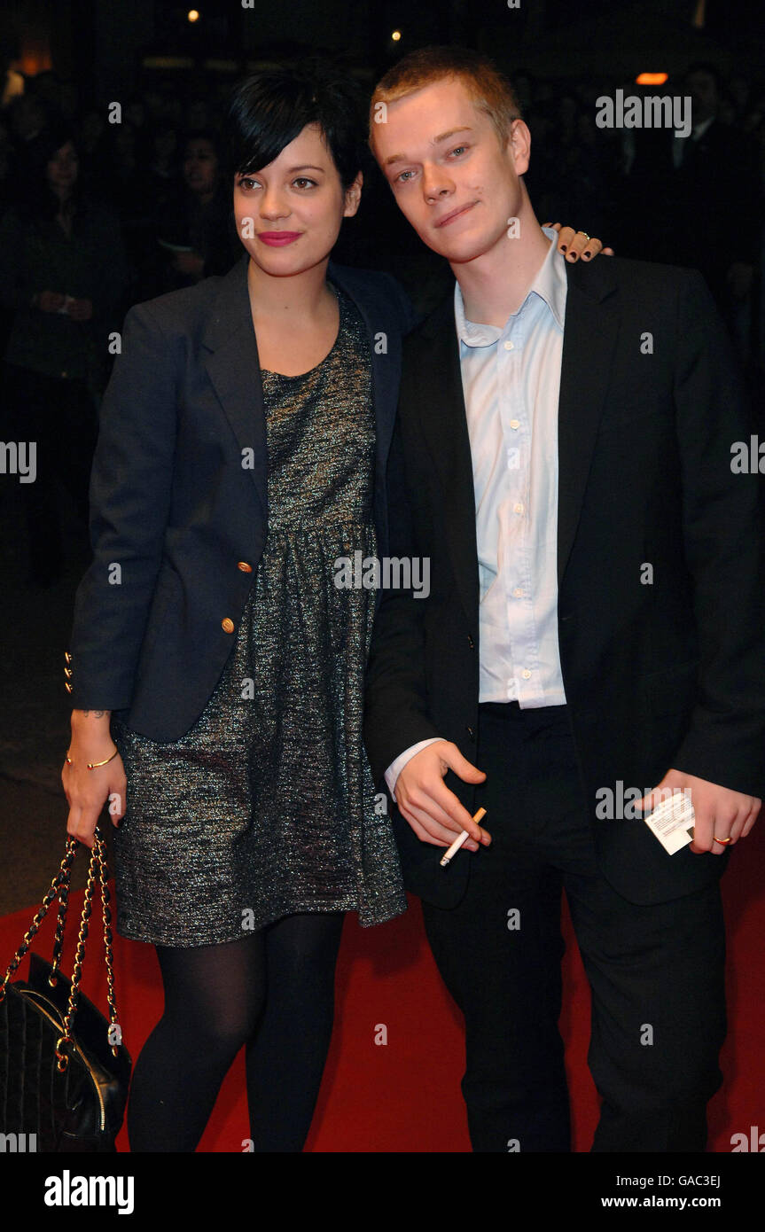 Lily Allen and her brother Alfie arrive for the 51st BFI Film Festival
