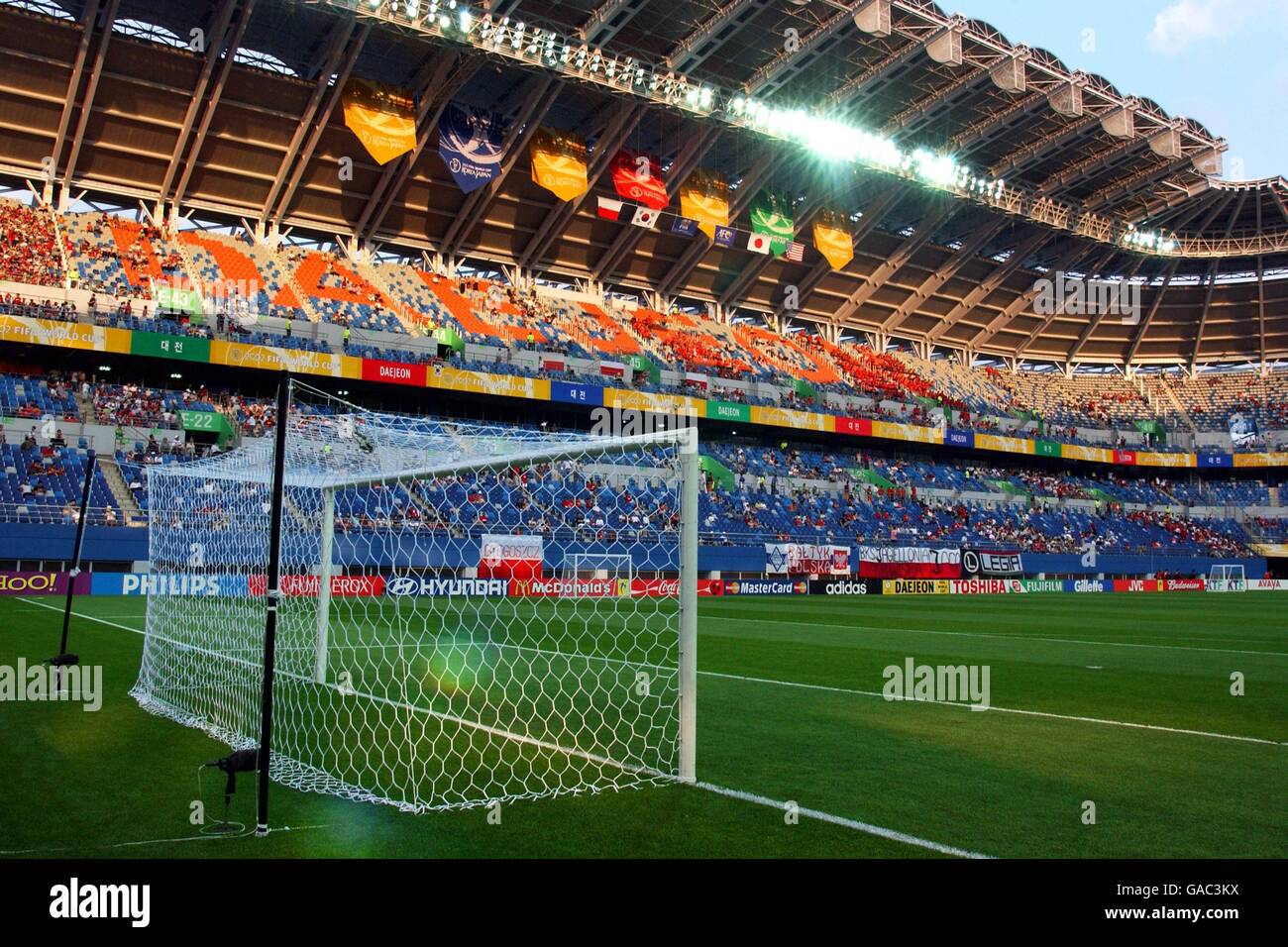 Soccer -FIFA World Cup 2002 - Group D - Poland v USA Stock Photo
