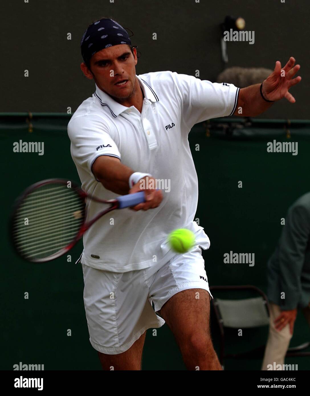Tennis Wimbledon 2002 Third Round Stock Photo Alamy