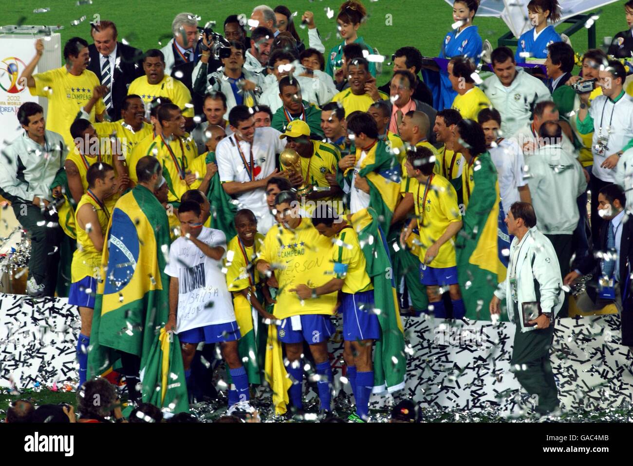 Brazil players celebrate winning world hi-res stock photography and images  - Alamy