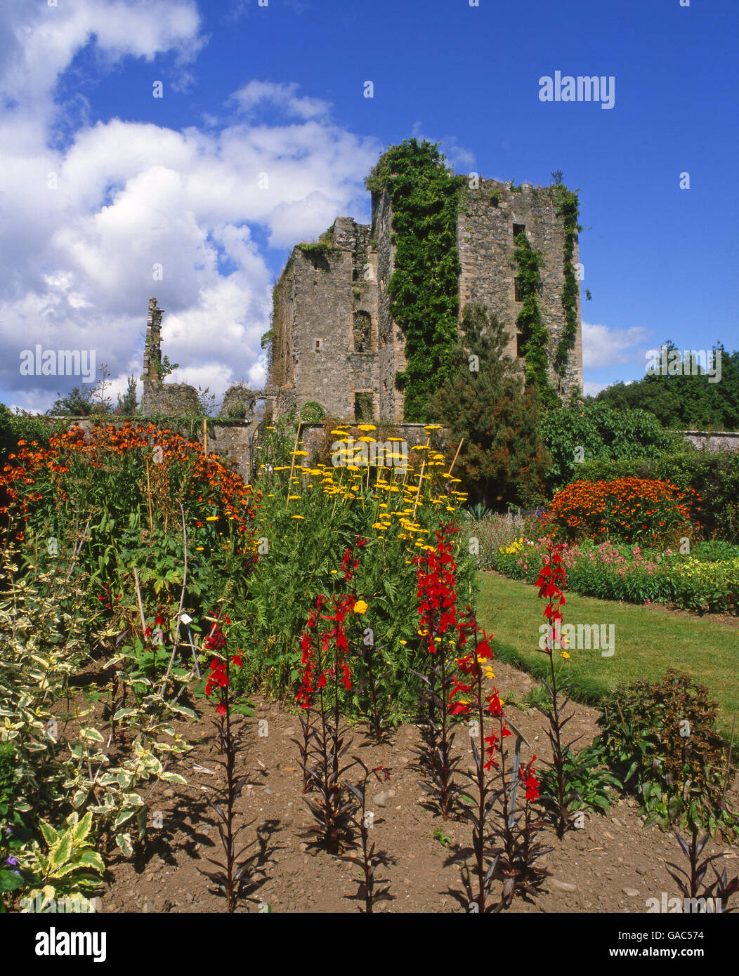 Castle Kennedy situated near Stranraer, Dumfries & Galloway Stock Photo