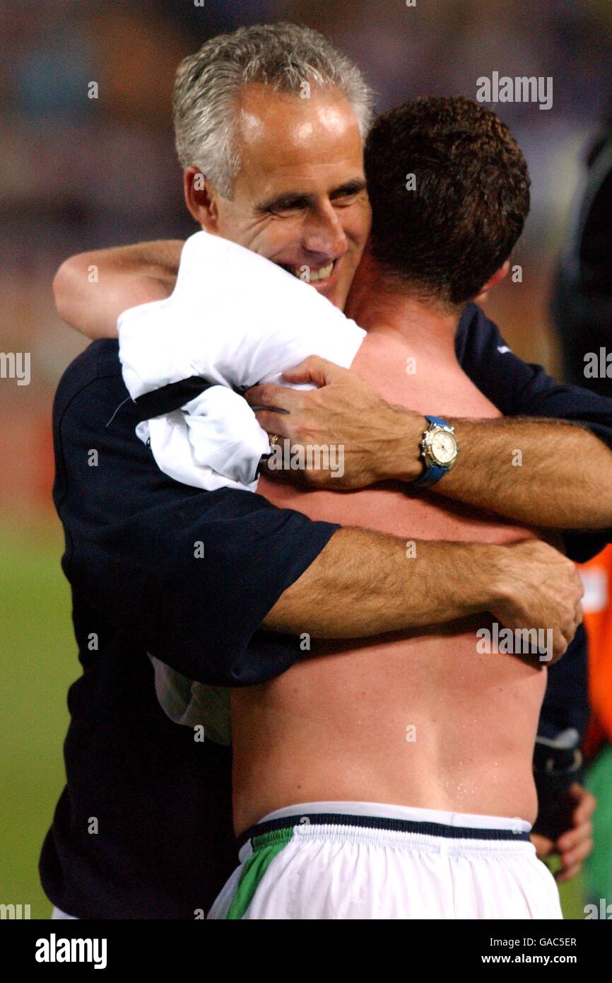 Soccer FIFA World Cup 2002 Group E Germany v Ireland Stock Photo