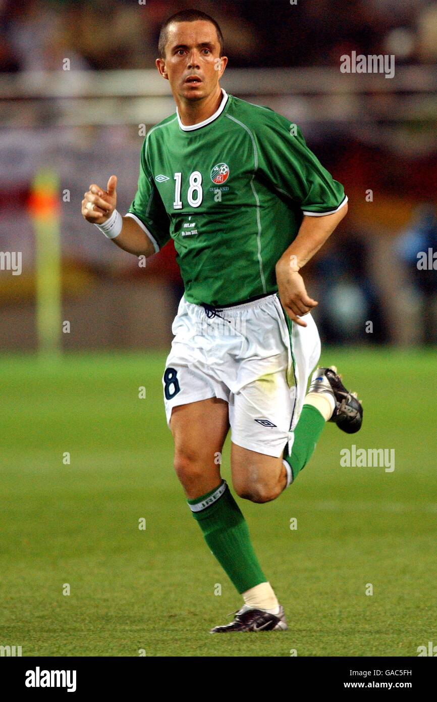 Soccer FIFA World Cup 2002 Group E Germany v Ireland Stock Photo