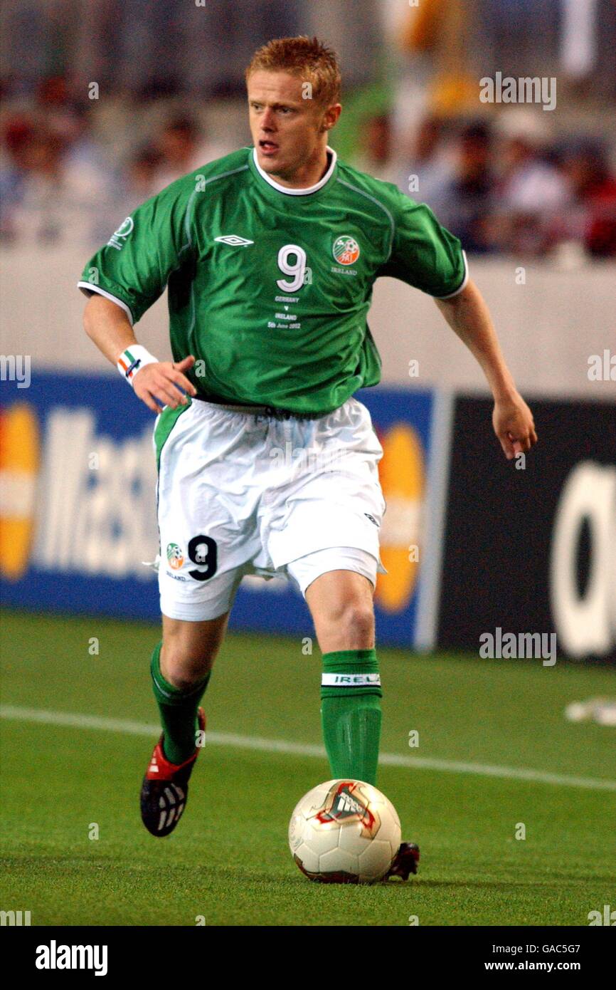 Soccer FIFA World Cup 2002 Group E Germany v Ireland Stock Photo