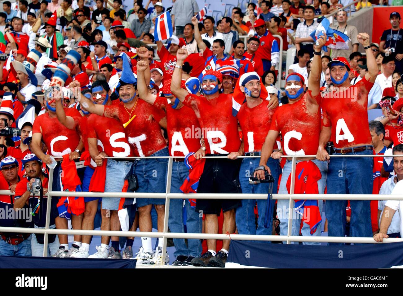 Soccer FIFA World Cup 2002 Group C Costa Rica v Turkey. Costa