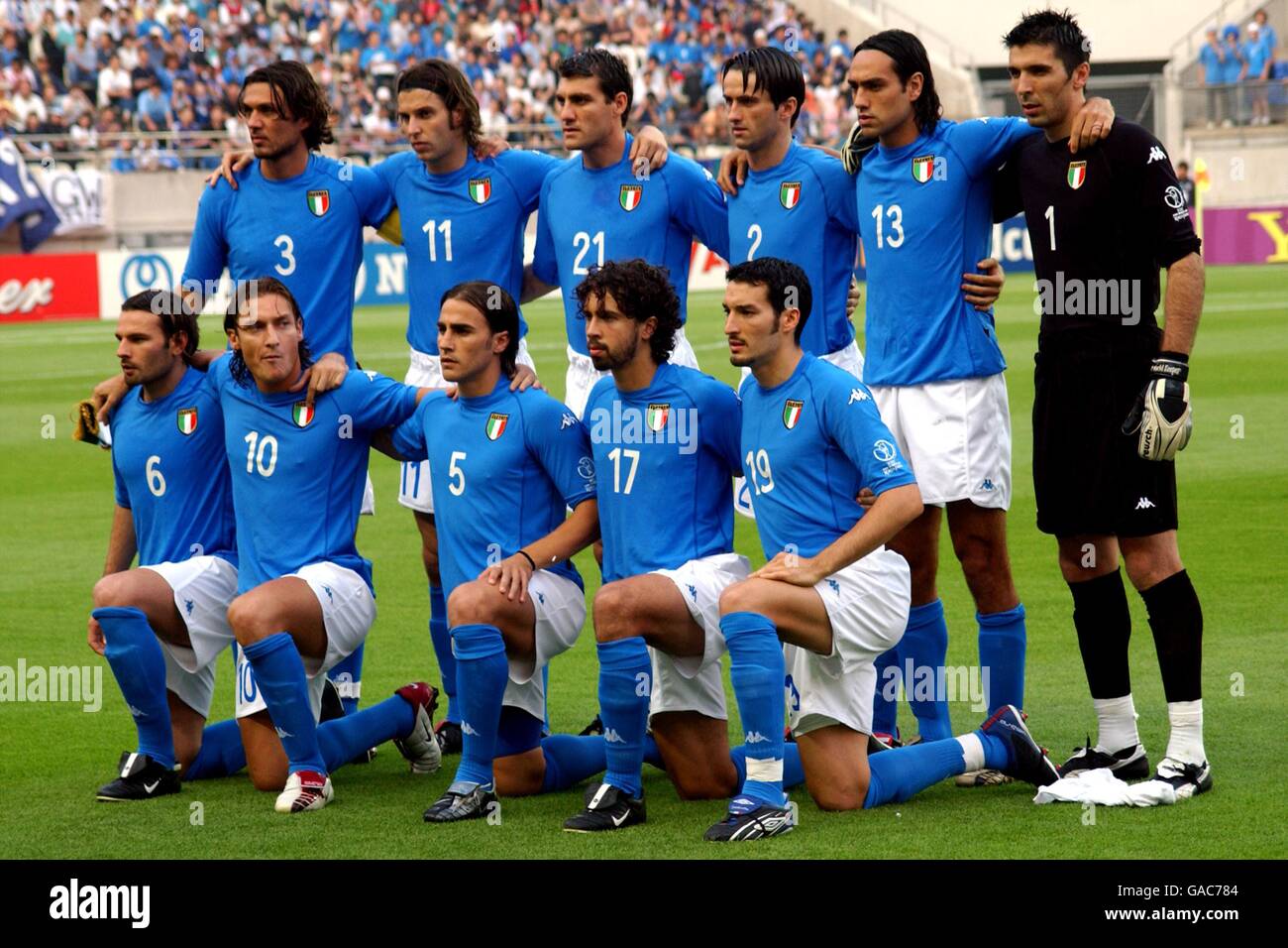 Soccer FIFA World Cup 2002 Group G Italy v Croatia Stock Photo