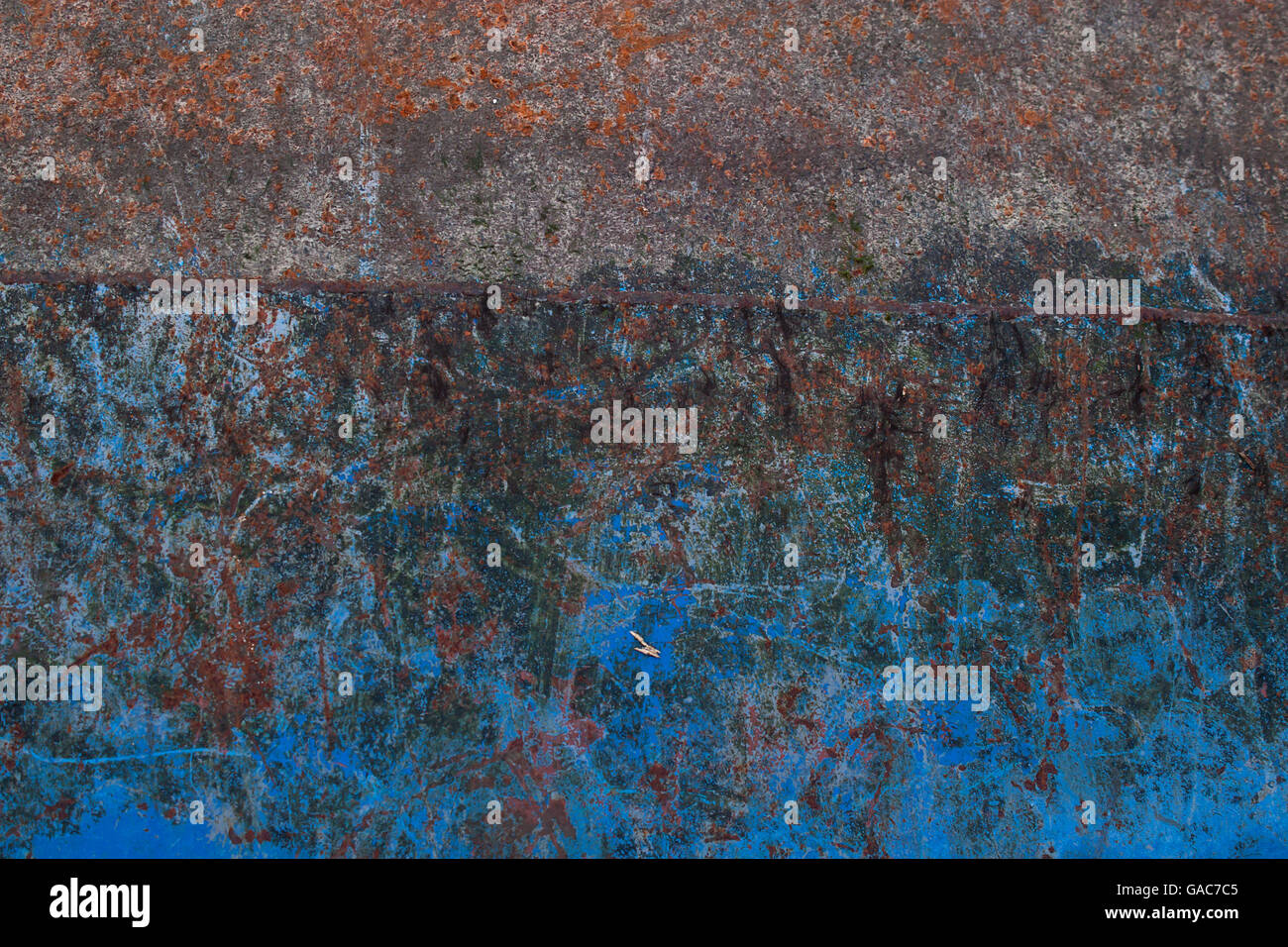 Blue grunge retro rusty metal texture background Stock Photo - Alamy