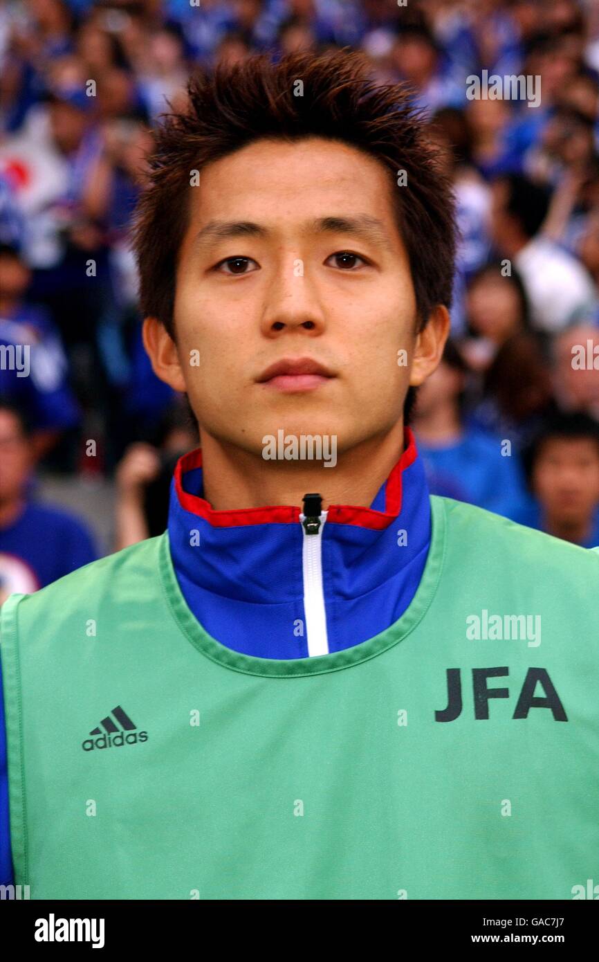 Soccer FIFA World Cup 2002 Group H Japan v Belgium. Takashi