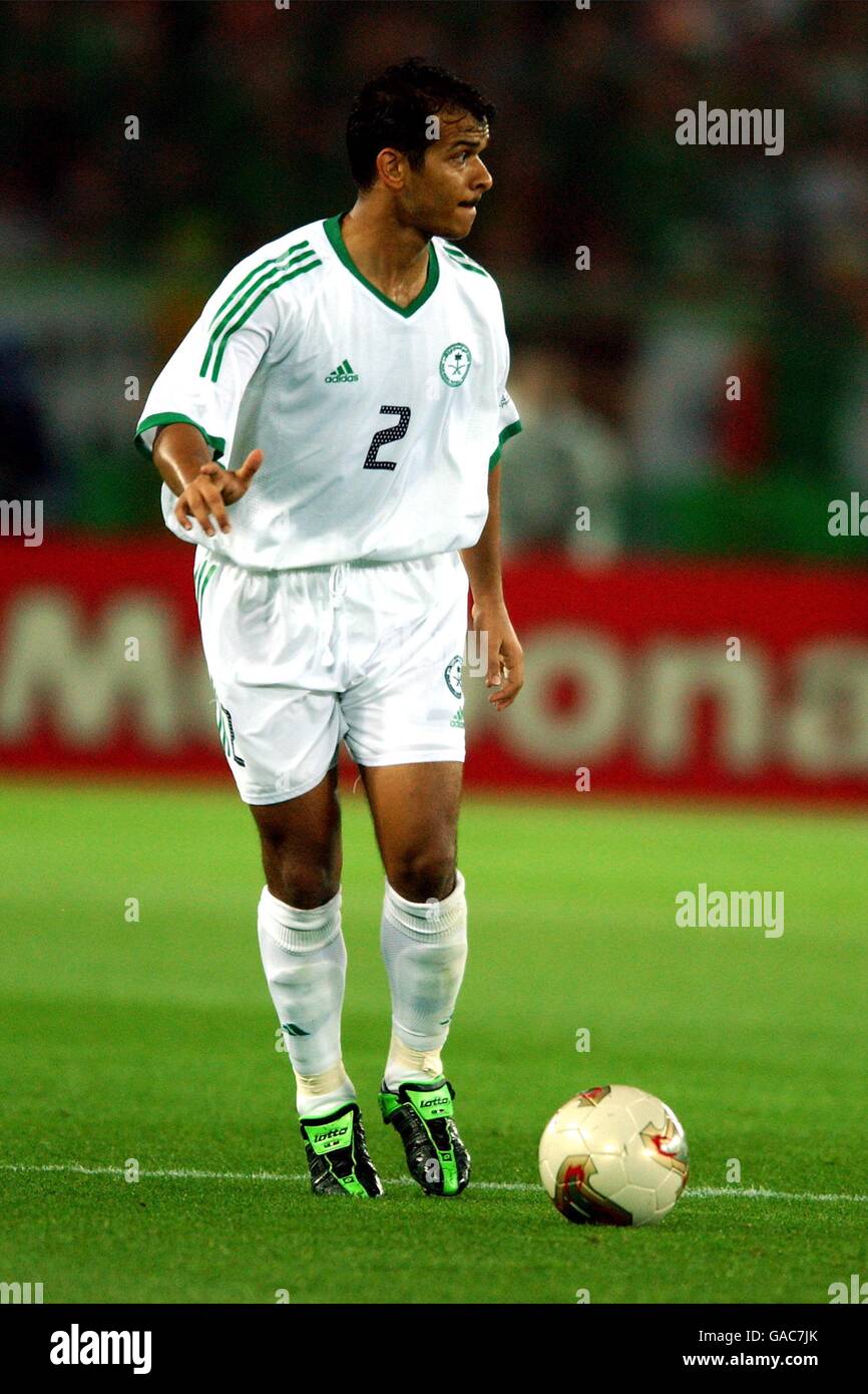 Soccer FIFA World Cup 2002 Group E Saudi Arabia v Ireland Stock