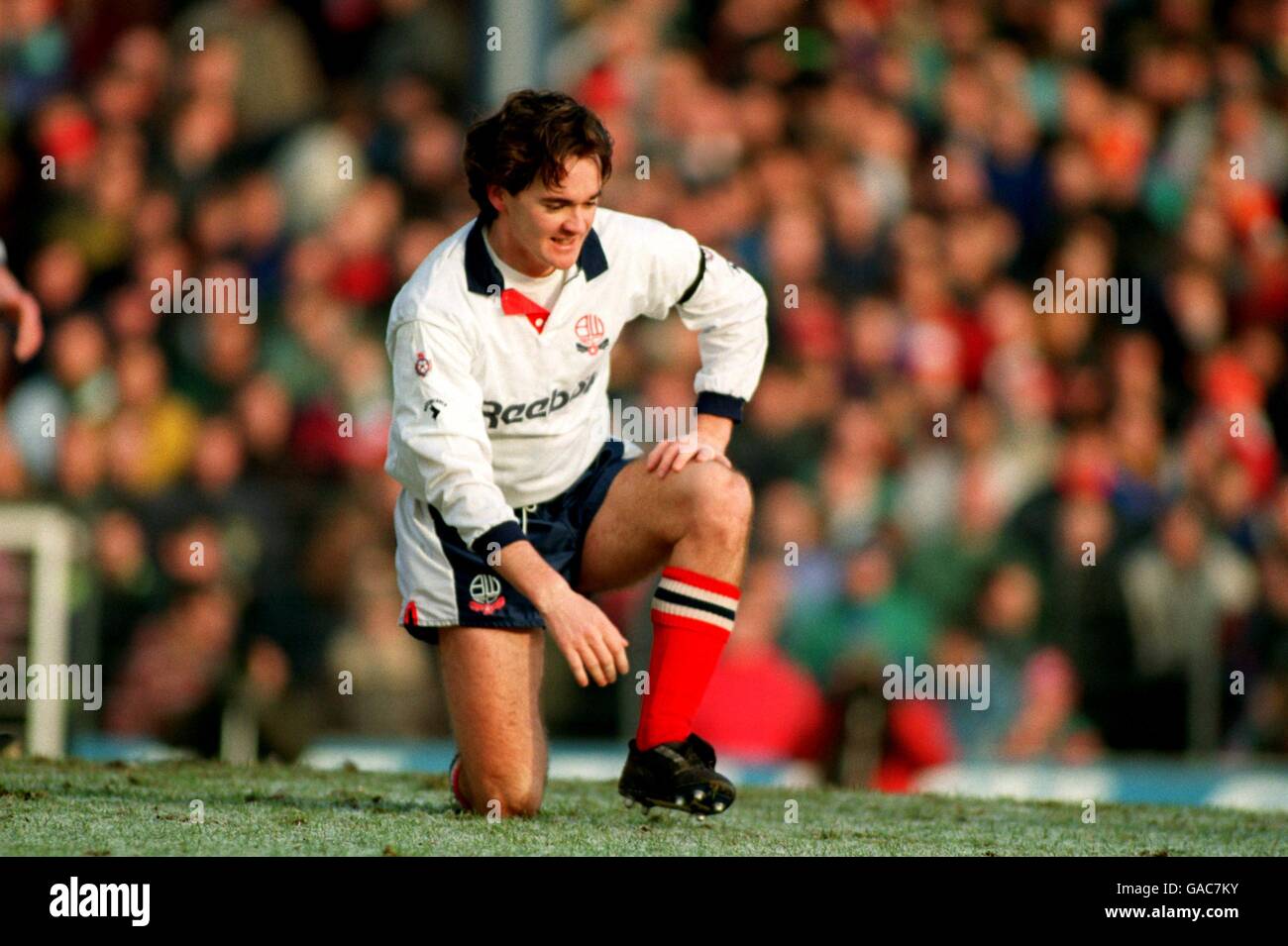FA CUP. ANDY WALKER,BOLTON WANDERERS LIVERPOOL V BOLTON WANDERERS Stock Photo