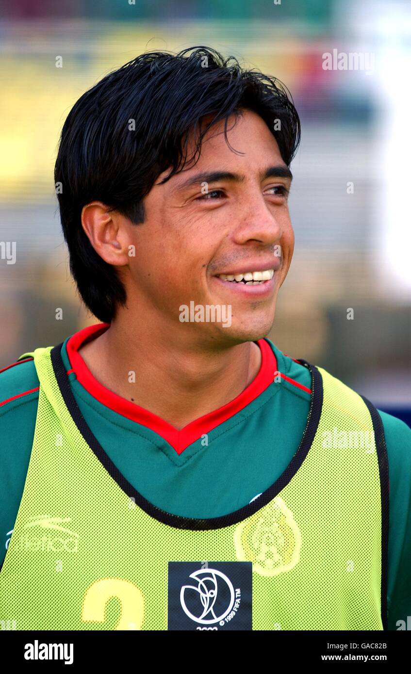 Soccer FIFA World Cup 2002 Group G Mexico v Ecuador Stock Photo