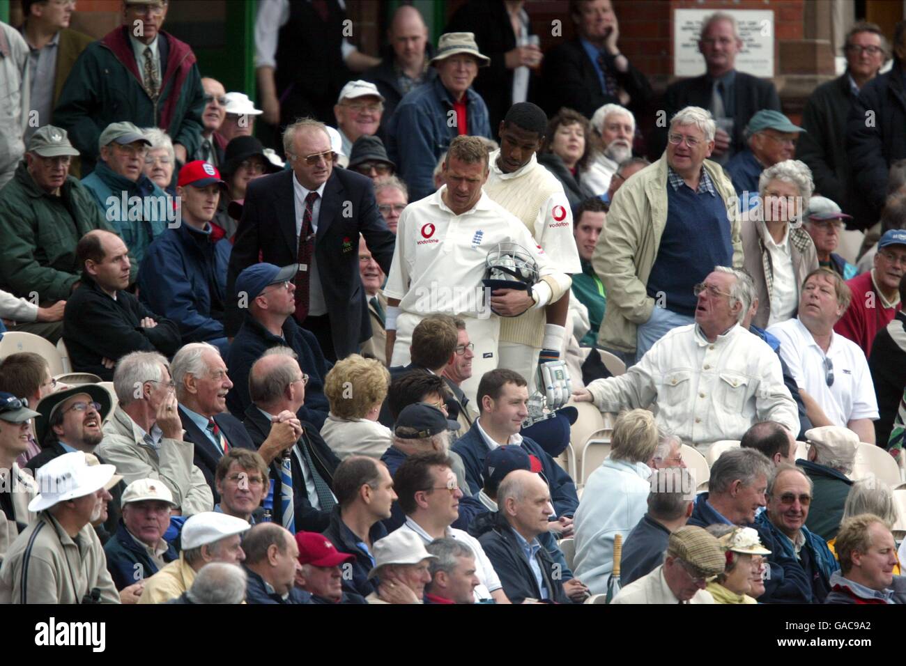 Cricket Third npower Test England v Sri Lanka Old Trafford Stock