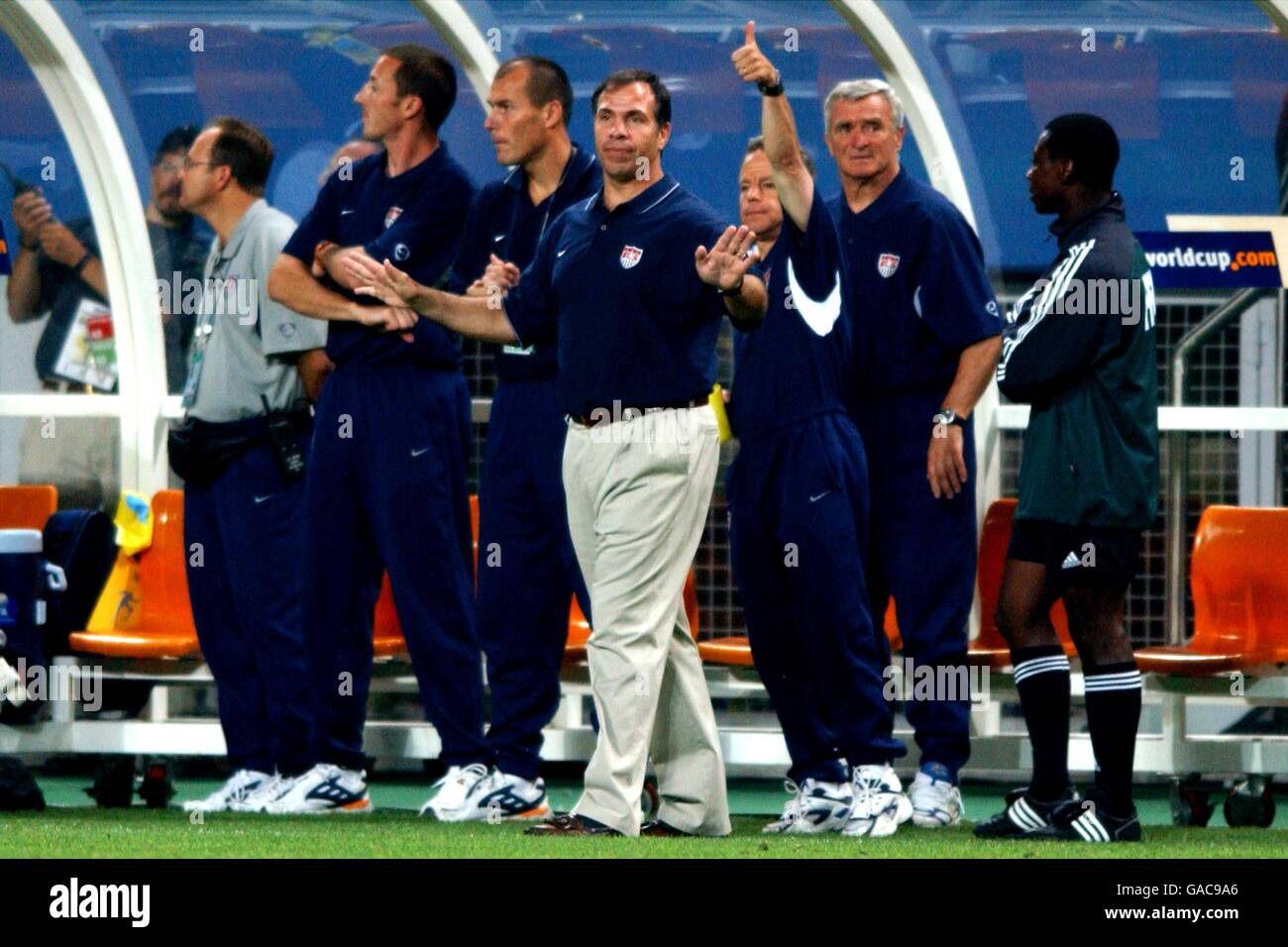 Soccer -Fifa World Cup 2002 - Group D - Poland v USA Stock Photo