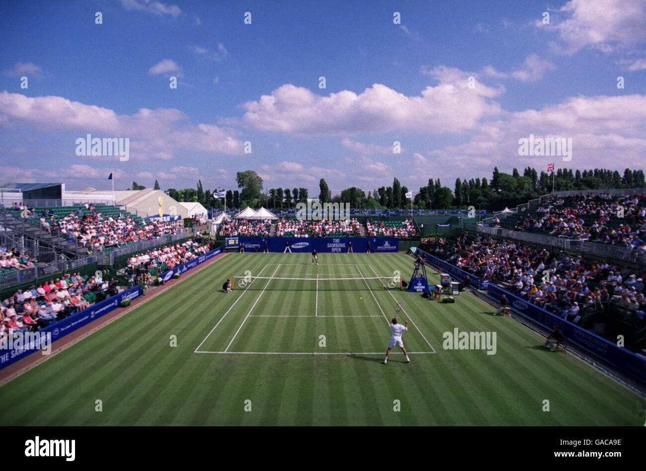 Tennis Nottingham Open 2002 First Round Stock Photo Alamy