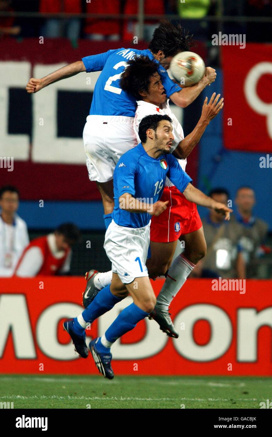 Football worldcup2002history worldcup2014history hi-res stock ...