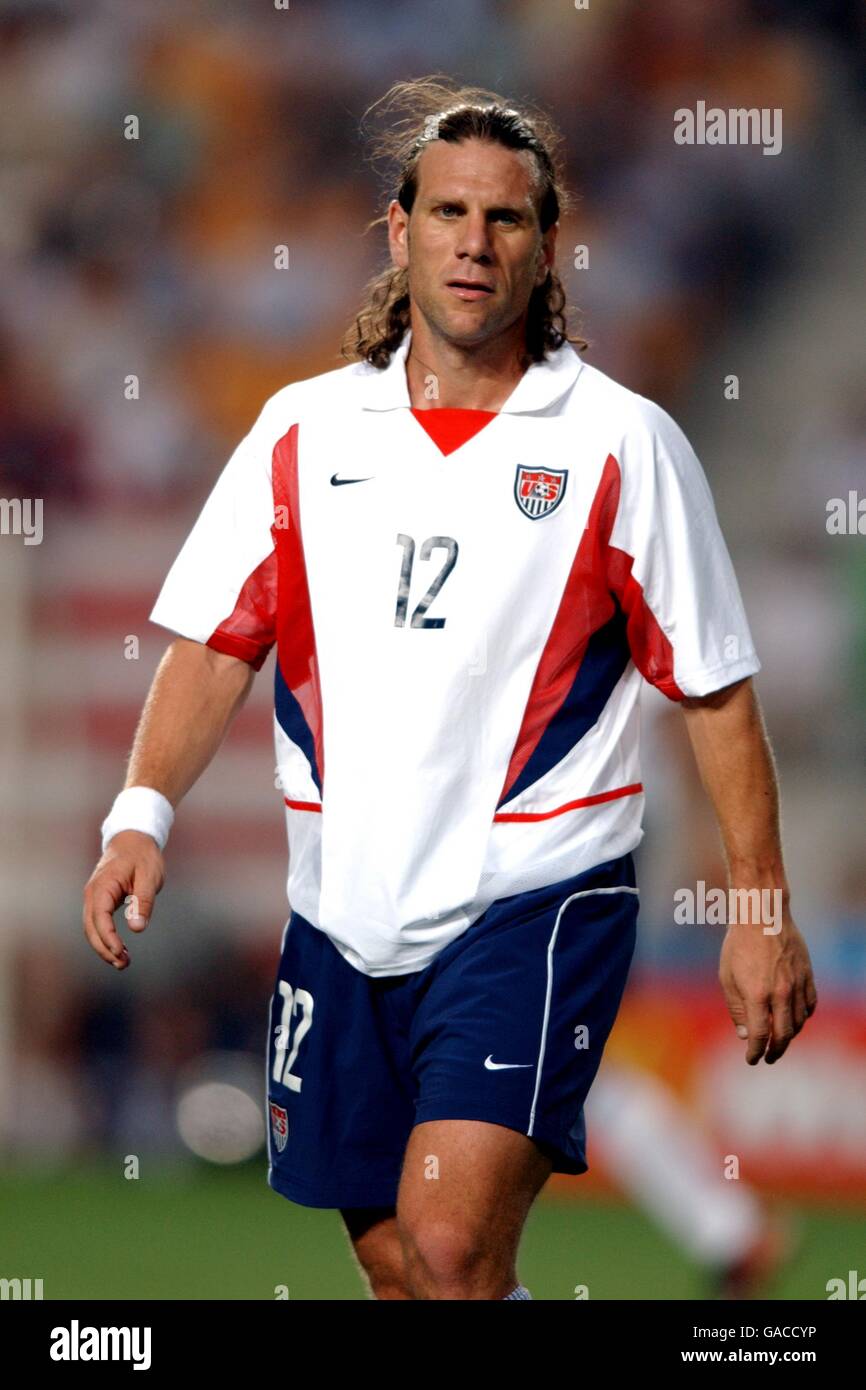 Soccer -FIFA World Cup 2002 - Group D - USA v Portugal Stock Photo