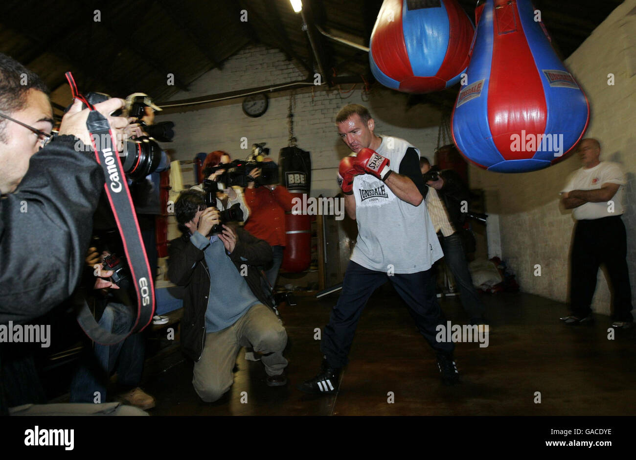 Boxing - Scott Harrison Photo Call - Phoenix Amateur Boxing Club Stock Photo