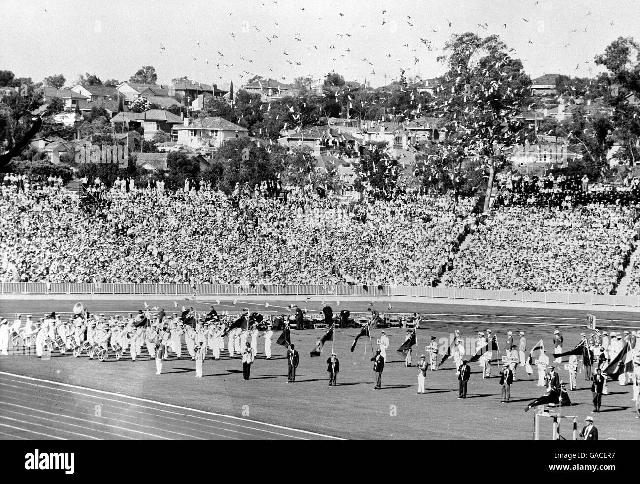 7th British Empire and Commonwealth Games Perth, Australia Opening