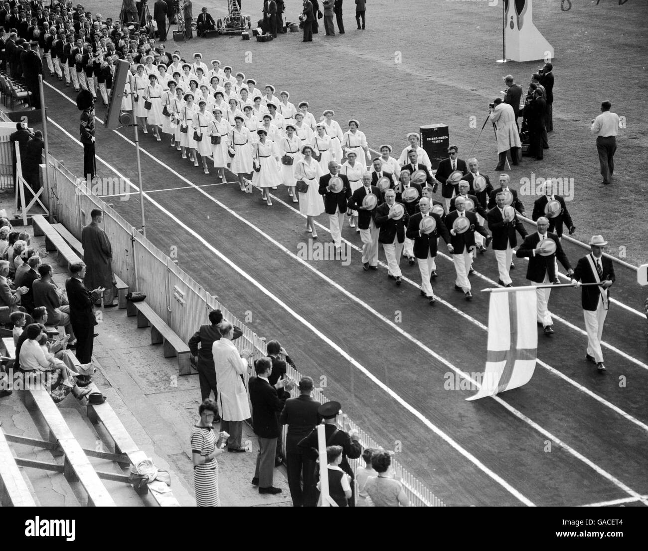 6th British Empire and Commonwealth Games - Cardiff - Opening Ceremony Stock Photo