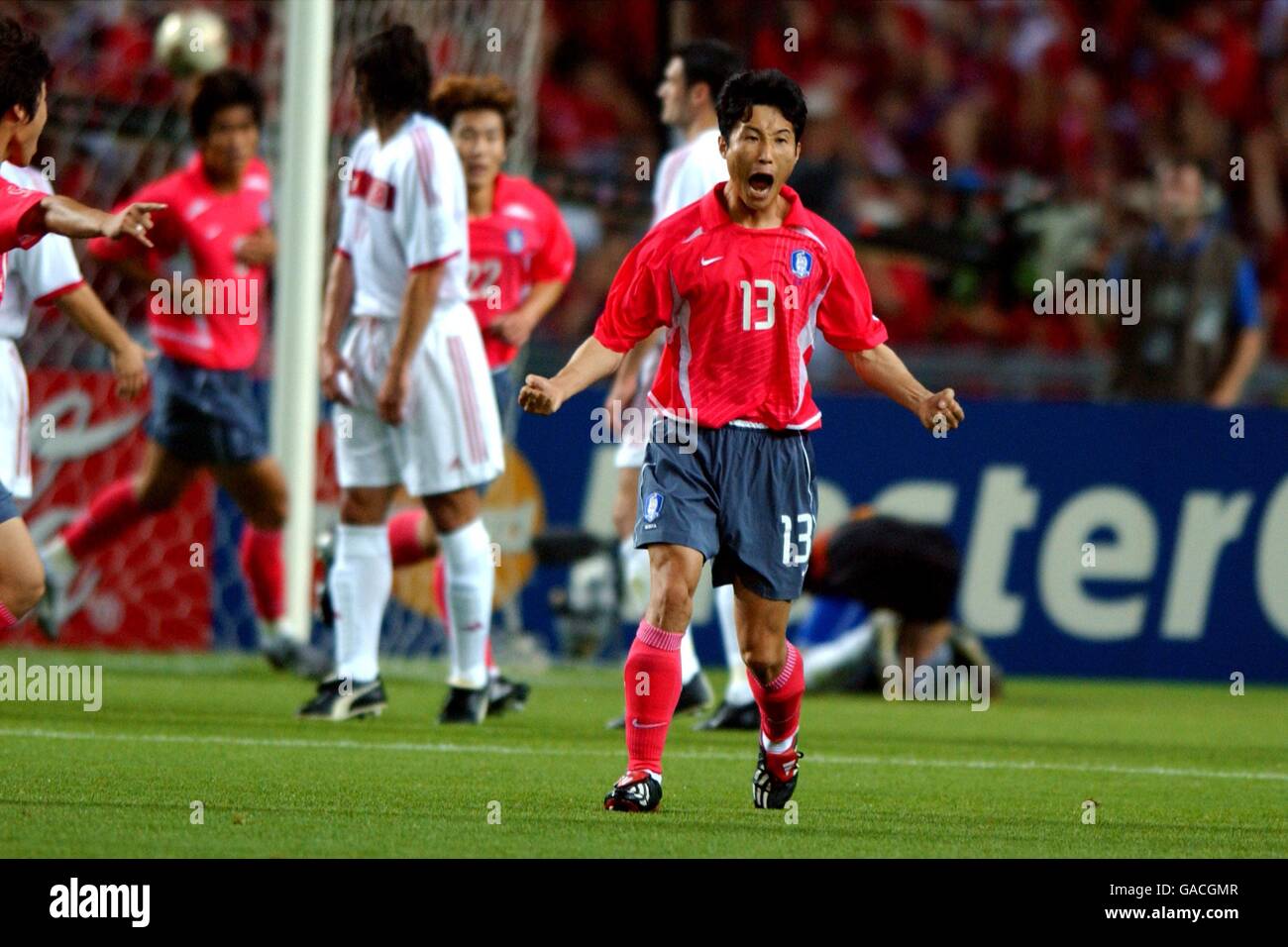 Soccer - FIFA World Cup 2002 - 3rd place play off - Korea v Turkey Stock Photo