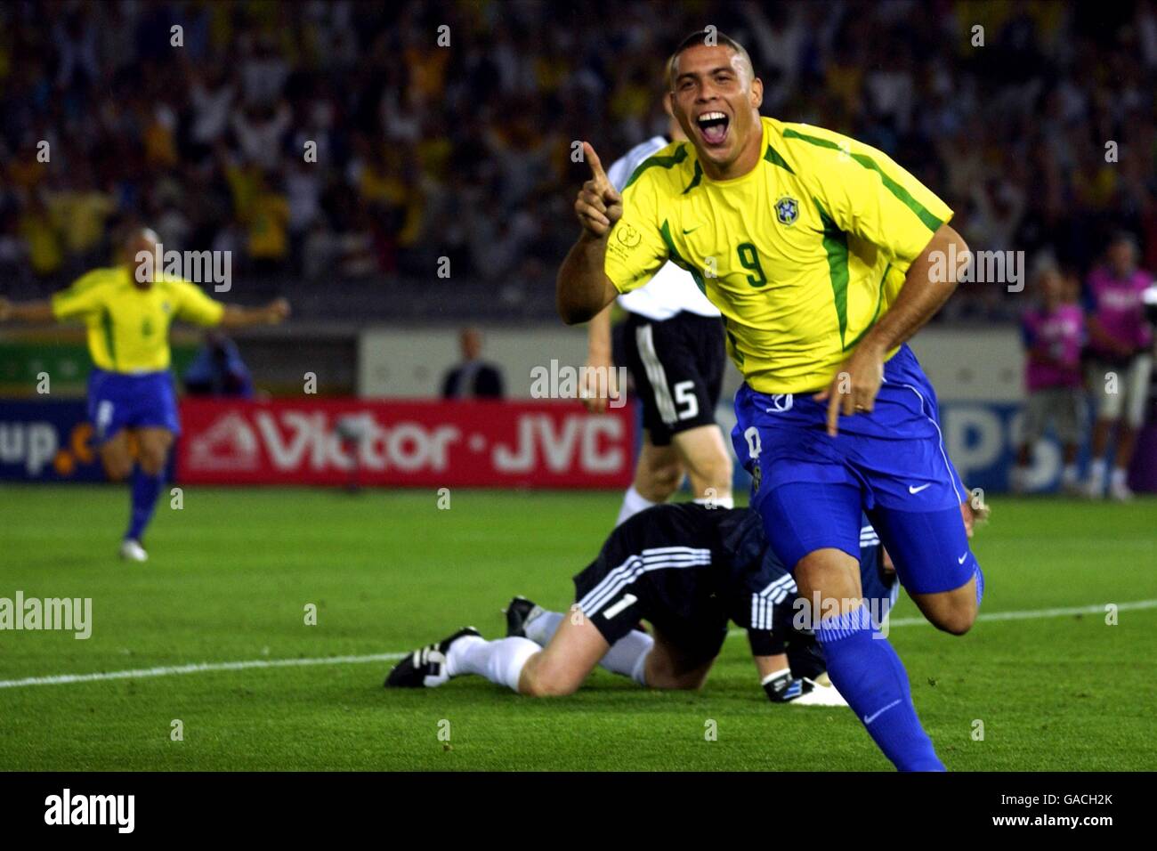 Soccer Fifa World Cup 02 Final Germany V Brazil Stock Photo Alamy