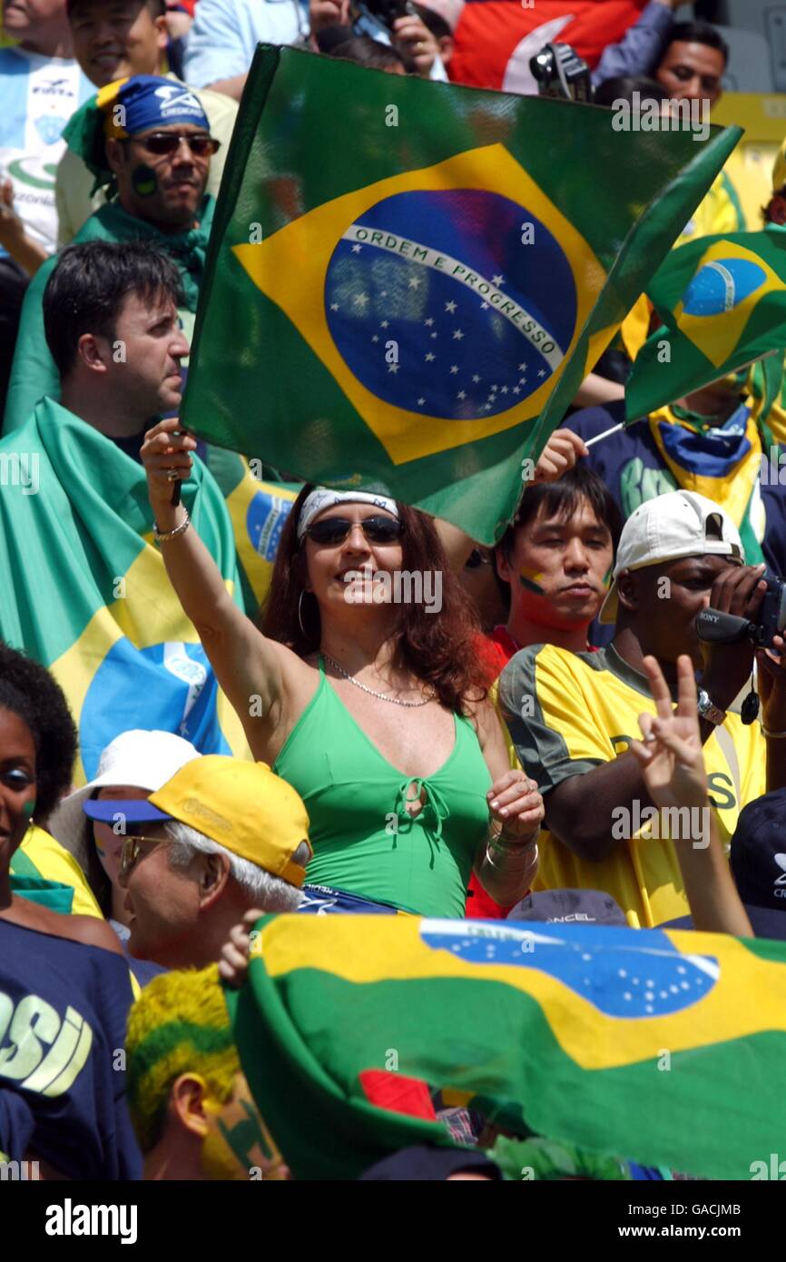 Soccer - FIFA World Cup 2002 - Group C - Costa Rica v Brazil. Brazilian ...