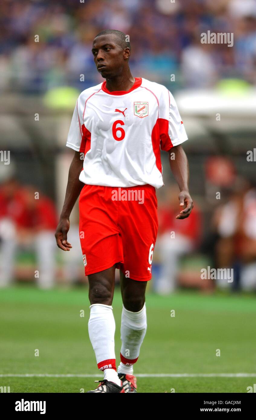 Soccer - FIFA World Cup 2002 - Group H - Tunisia v Japan Stock