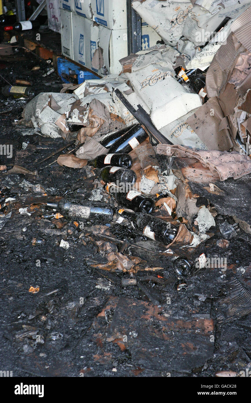 A general view of the Wines Direct warehouse in Mullingar, Co. West