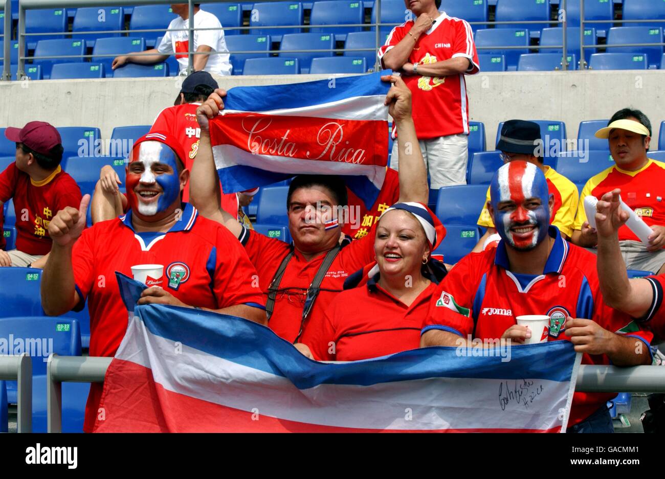 Soccer FIFA World Cup 2002 Group C China v Costa Rica. Costa Rica