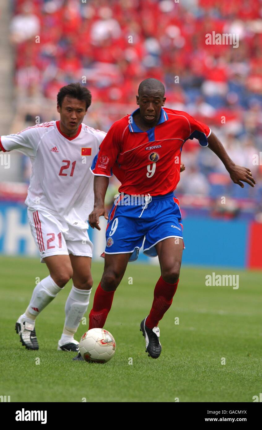 Soccer FIFA World Cup 2002 Group C China v Costa Rica Stock Photo