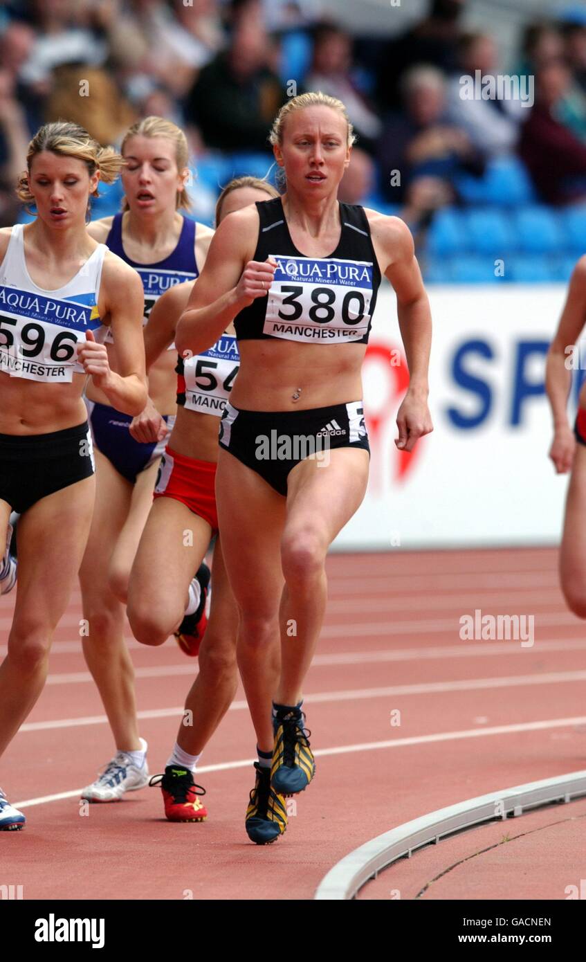 Athletics - Aqua-Pura Commonwealth Trials Stock Photo