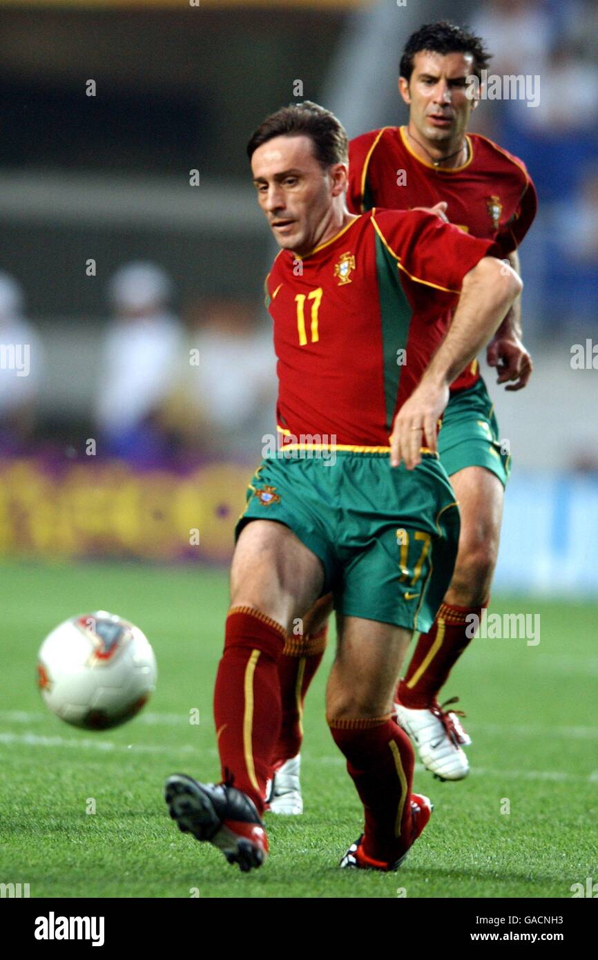 Soccer -FIFA World Cup 2002 - Group D - USA v Portugal. Paulo Bento, Portugal Stock Photo