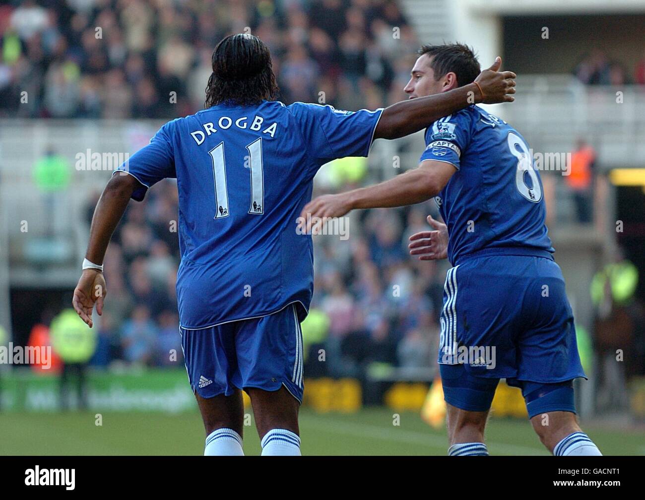 #069 didier drogba-Chelsea Match coronó 2014/15 Premier League