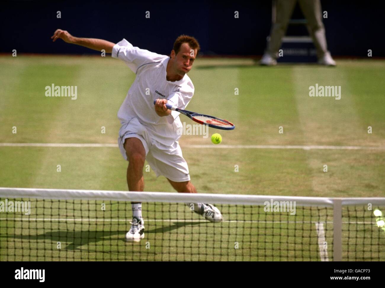 Tennis Nottingham Open 2002 Second round Stock Photo Alamy