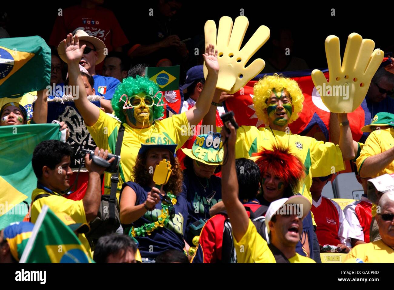 Soccer FIFA World Cup 2002 Group C Costa Rica v Brazil Stock Photo