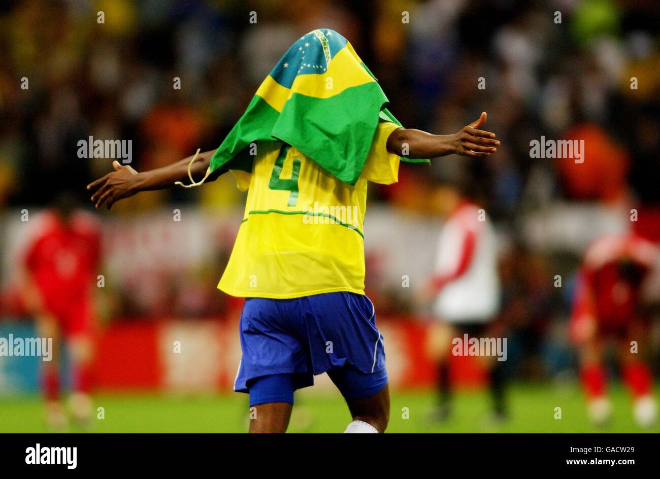 ROQUE JUNIOR BRAZIL SAITAMA STADIUM SAITAMA JAPAN 26 June 2002 Stock Photo  - Alamy