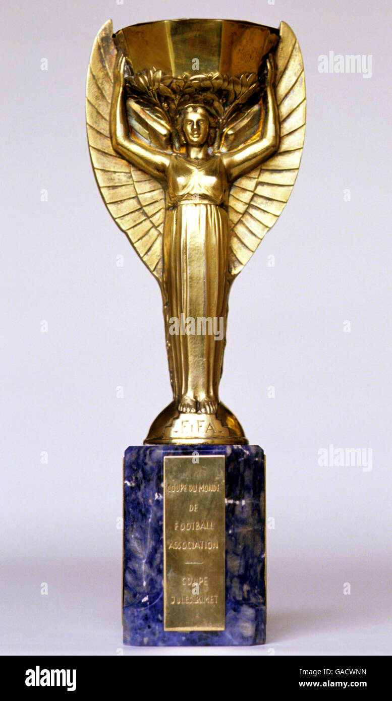 Soccer - World Cup - Jules Rimet Trophy Stock Photo