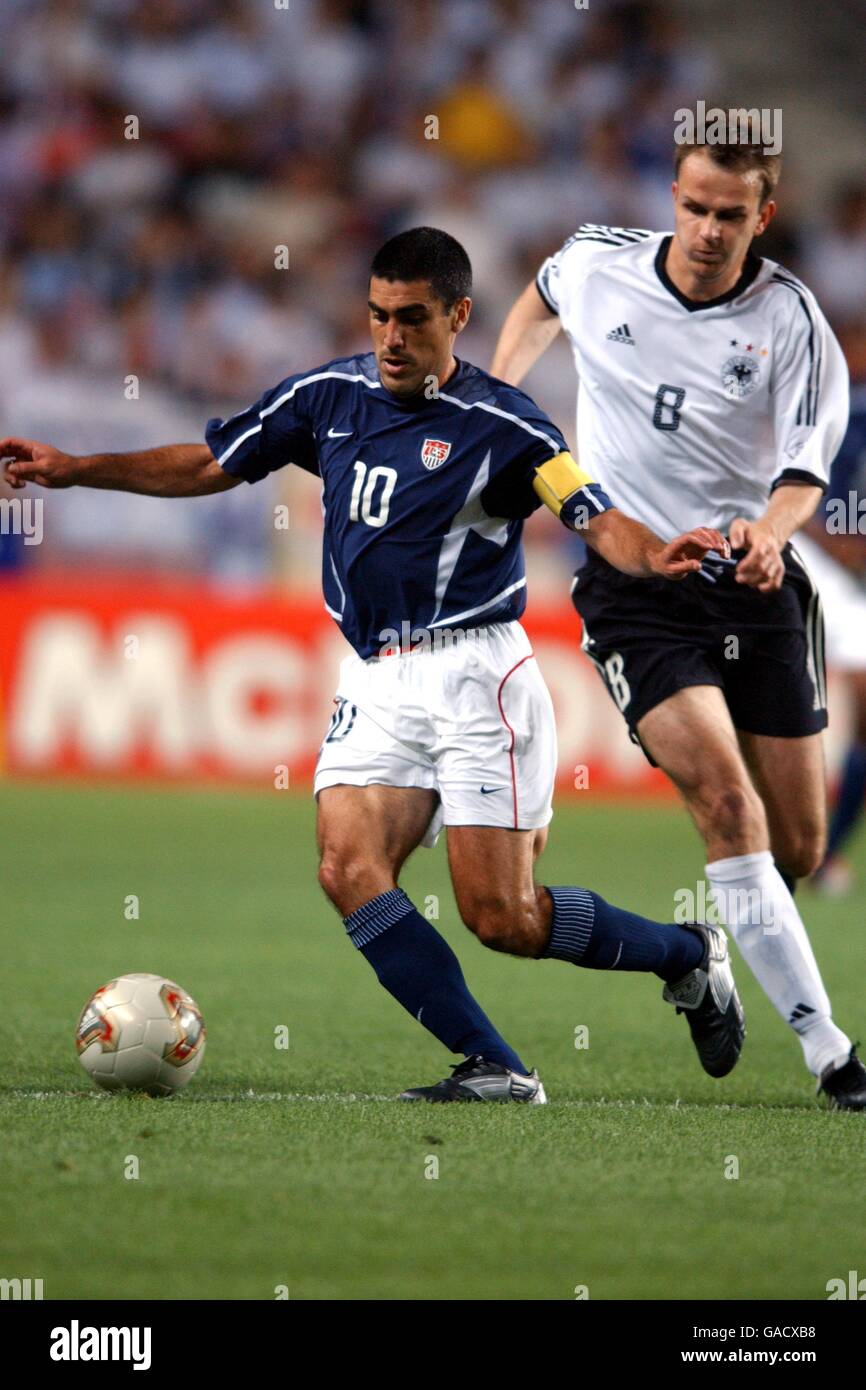 Soccer - FIFA World Cup 2002 - Quarter Final - Germany v USA Stock