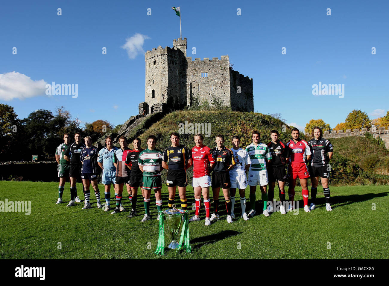 Rugby Union - 2008 Heineken Cup Launch - Cardiff City Hall Stock Photo