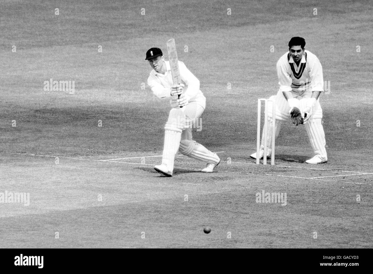 Cricket - First Test - England v India - Second Day Stock Photo - Alamy