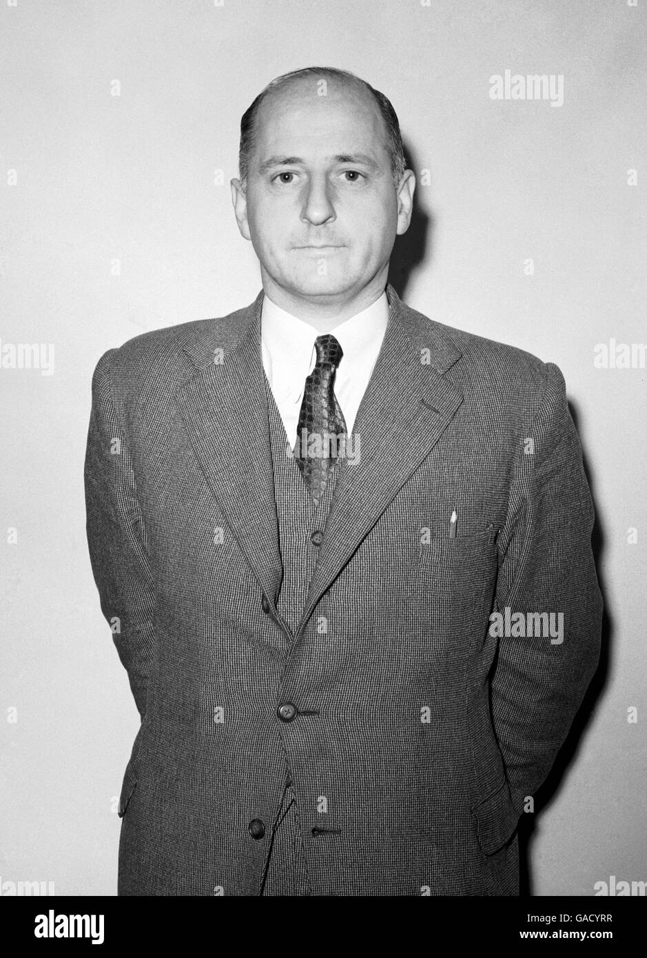 Press Association Reporters - 1950's Stock Photo