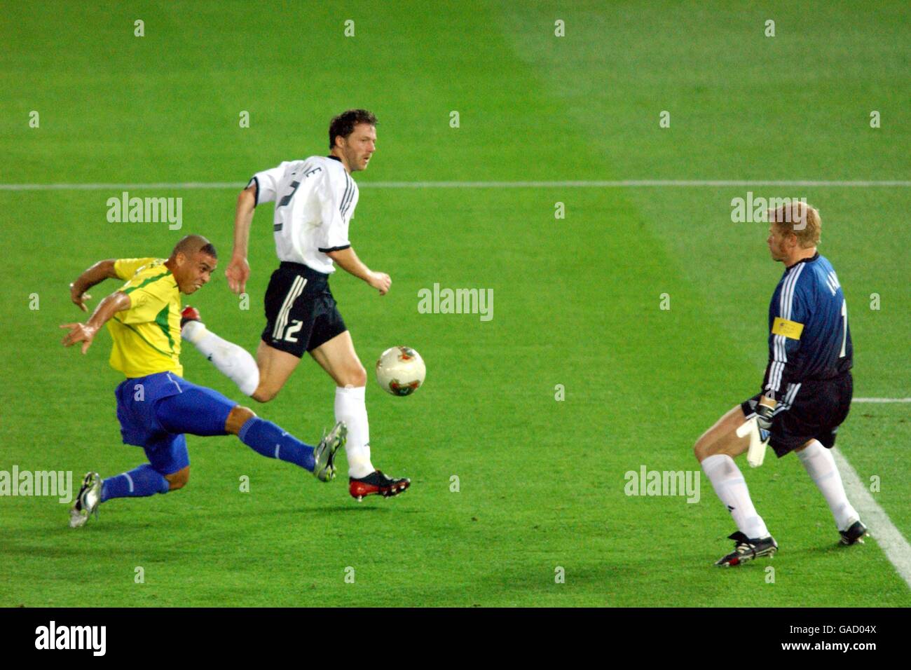 Soccer Fifa World Cup 02 Final Germany V Brazil Stock Photo Alamy Soccer Fifa World Cup 02 Final Germany V Brazil Stock Photo Alamy