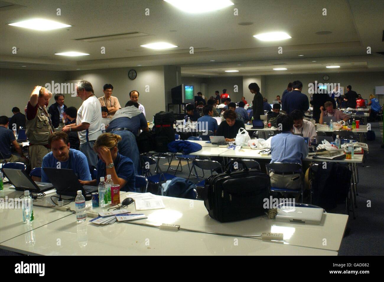 Soccer FIFA World Cup 2002 Final Germany v Brazil Stock Photo Alamy