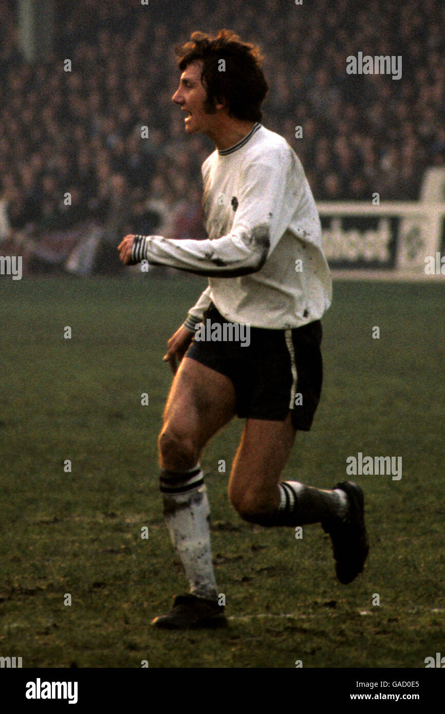 Soccer - Soccer - Manchester City v Derby County - Main Road. Roy McFarland, Derby County Stock Photo