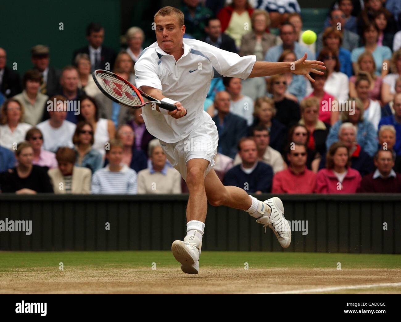 Tennis Wimbledon 2002 Men's Final Stock Photo Alamy