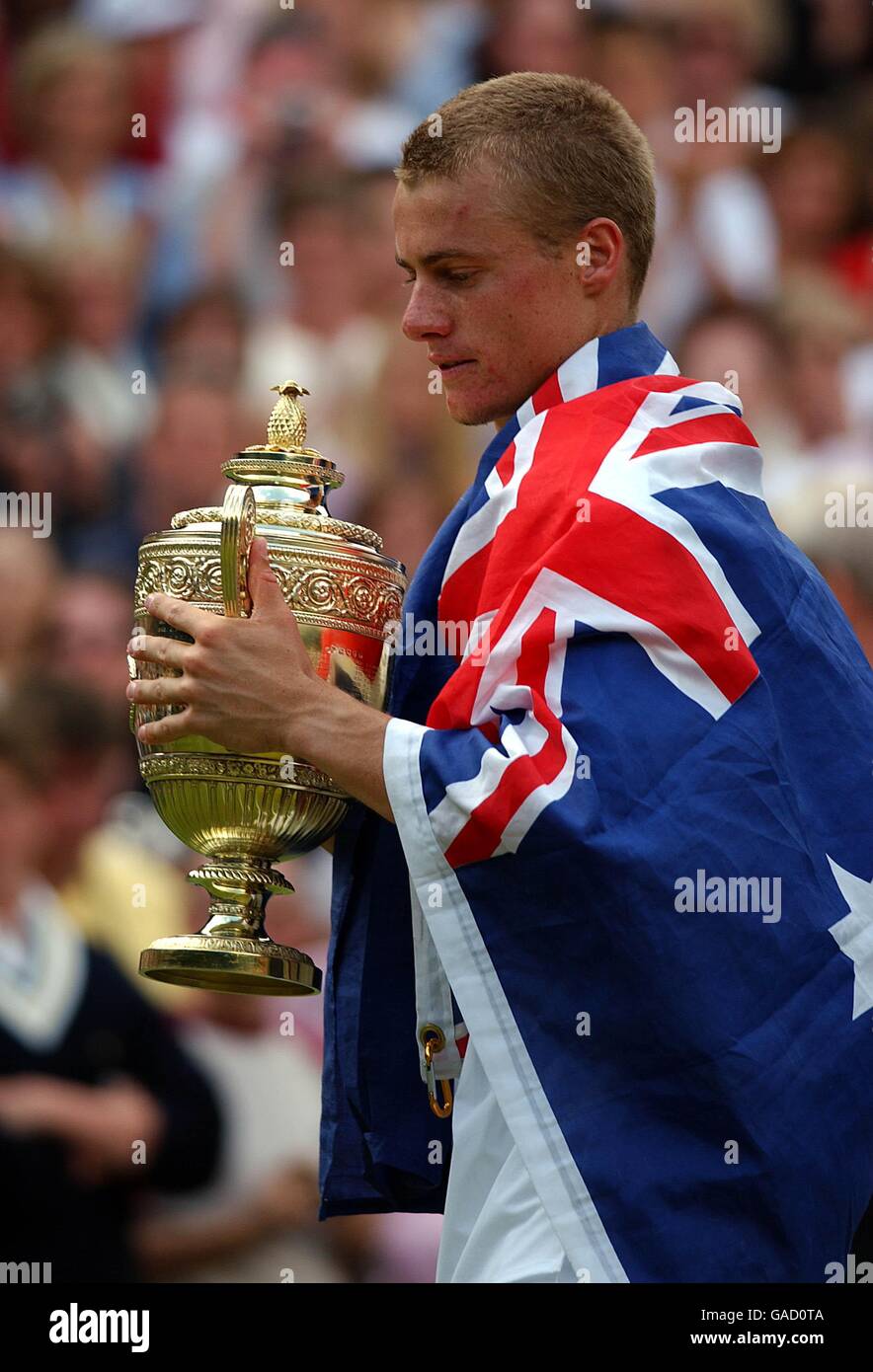 Tennis Wimbledon 2002 Men's Final Stock Photo Alamy