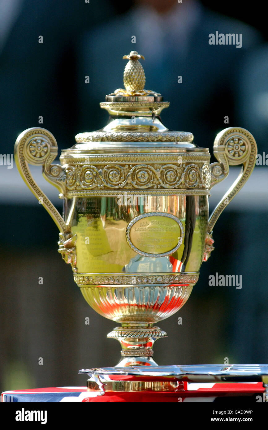 Tennis Wimbledon 2002 Men's Final Stock Photo Alamy
