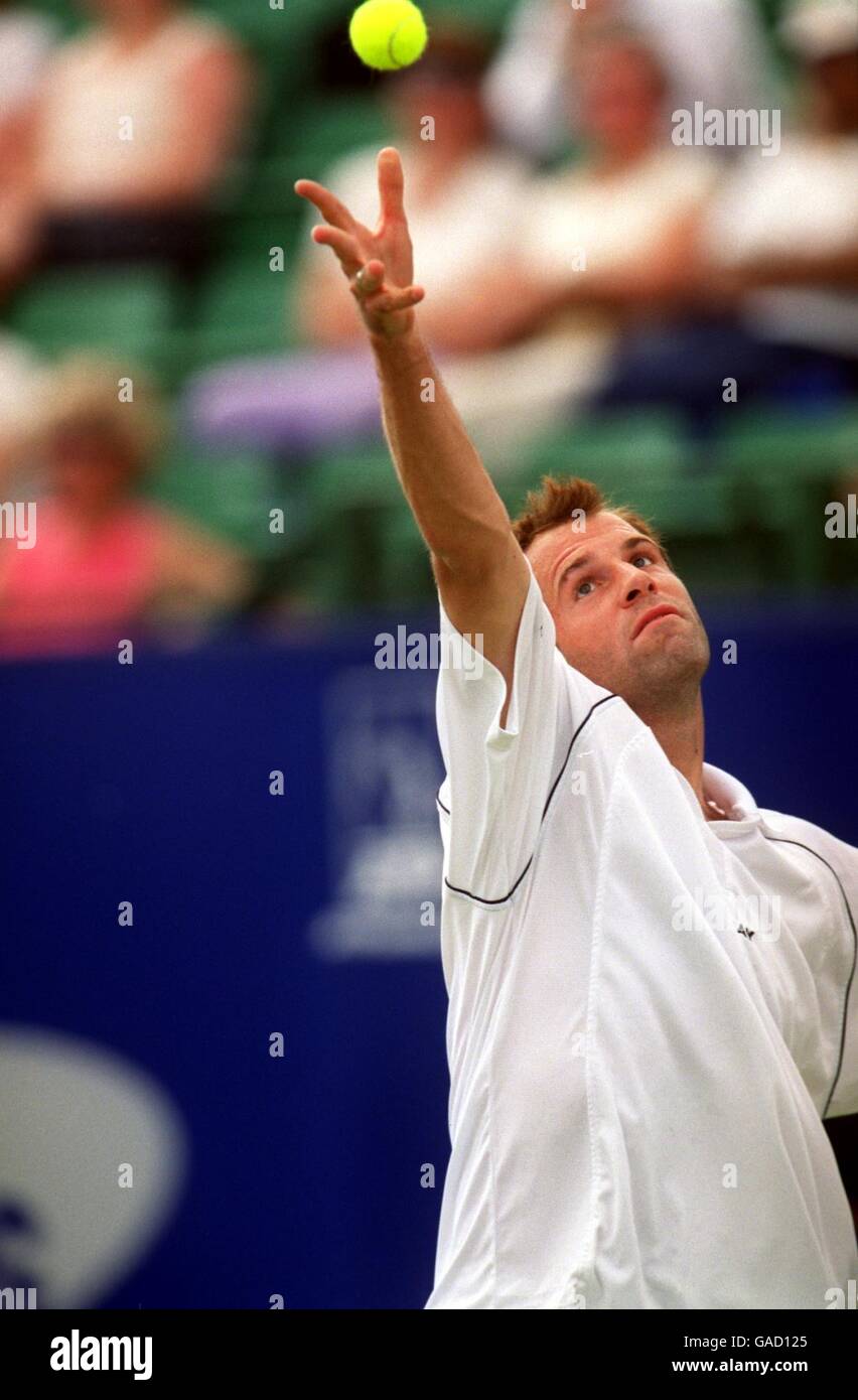 Tennis Nottingham Open 2002 First Round Stock Photo Alamy