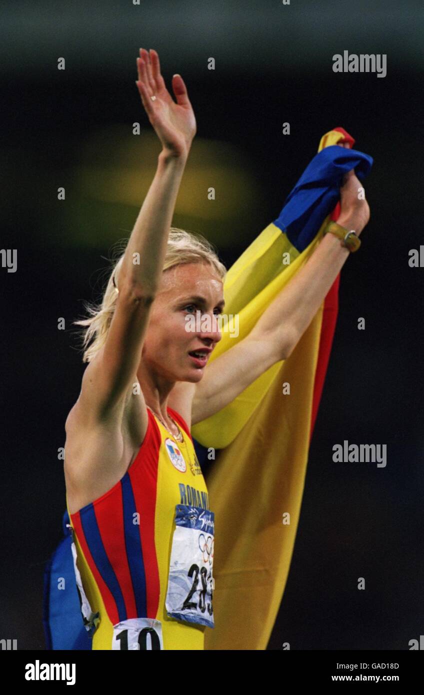 Athletics Sydney 2000 Olympics Women's 5000m Final. Romania's