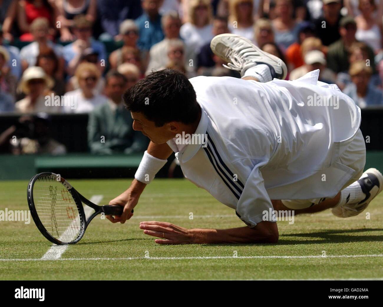 Tennis Wimbledon 2002 Stock Photo Alamy